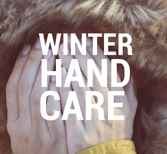 Employee hand care in winter